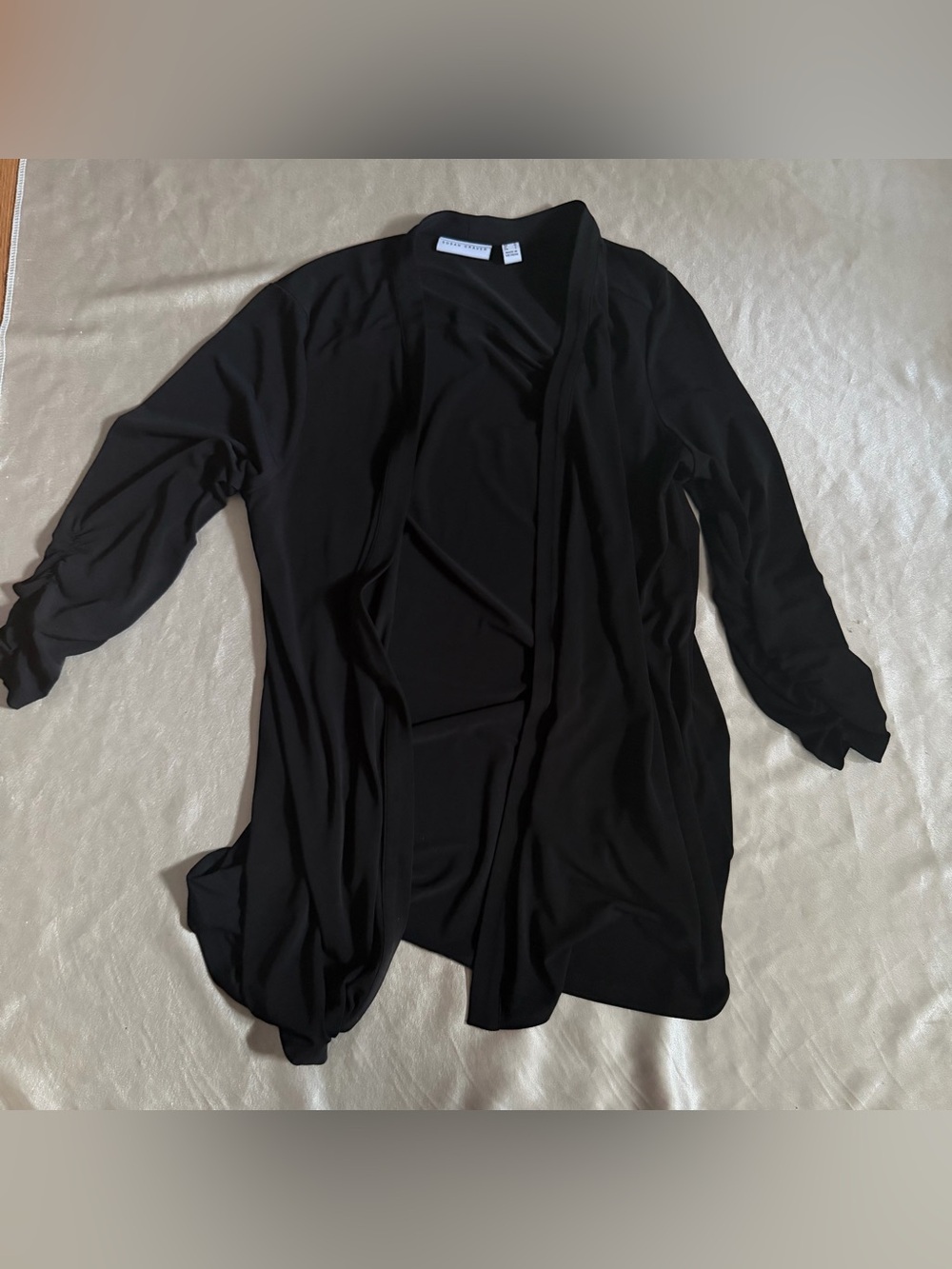 Susan Graver Liquid Knit Cardigan medium a263004